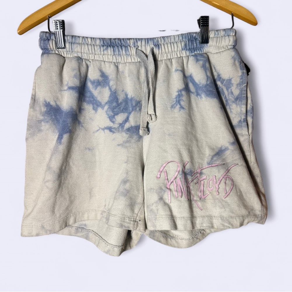 Pink Floyd Tie-Dye Small Women's Gym Shorts
